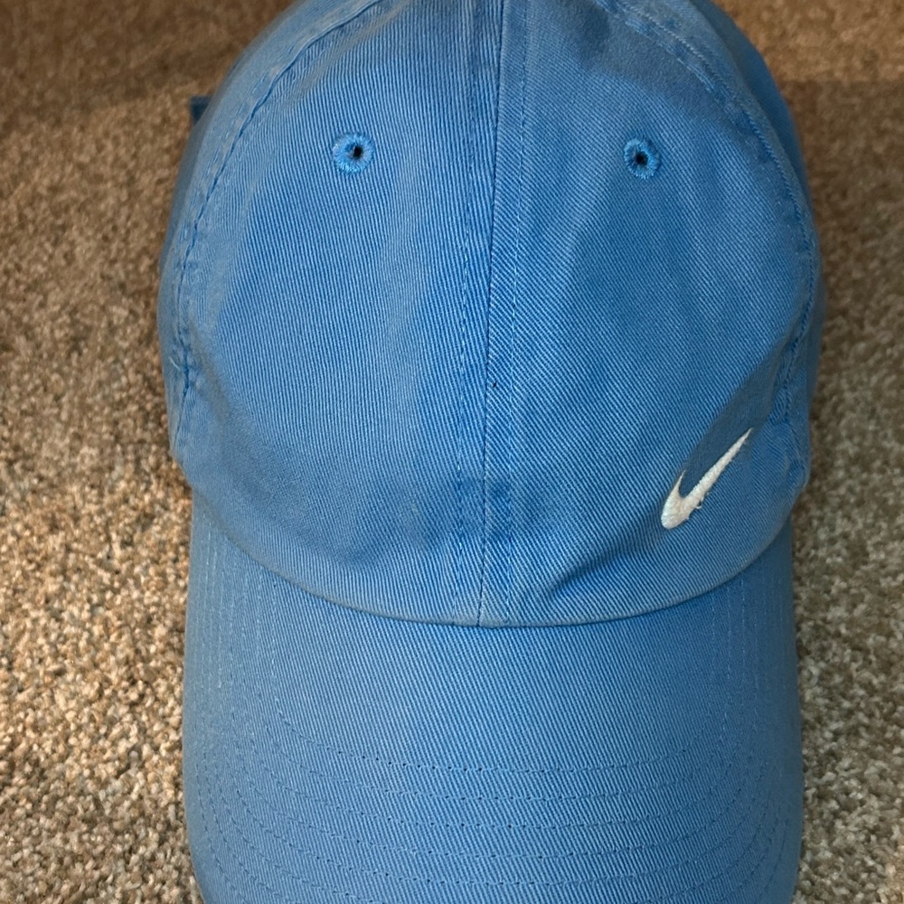 Nike Sky Blue Cap with White Swoosh